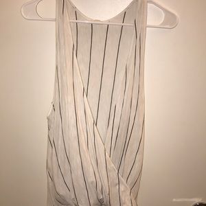 Urban outfitters scoop front tank top